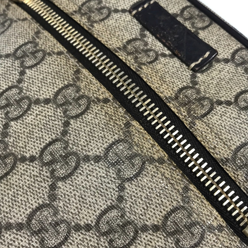 GUCCI 233268 GG Supreme Logo Crossbody Pouch Bag Shoulder Bag GG Supreme Canvas Unisex Beige