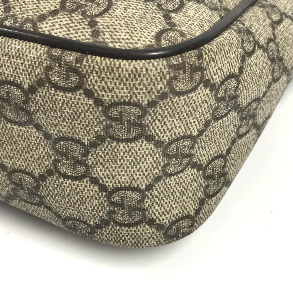 GUCCI 233268 GG Supreme Logo Crossbody Pouch Bag Shoulder Bag GG Supreme Canvas Unisex Beige