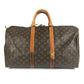 LOUIS VUITTON M41426 Monogram Keepall 50 Travel Bag, Handbag, Travel Bag, Boston Bag, Monogram Canvas, Unisex, Brown