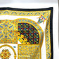 HERMES CIELS BYZANTINS ビザンチンの空 カレ90 カレ 90 カレ アパレル小物 スカーフ シルク ユニセックス ホワイト