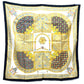 HERMES CIELS BYZANTINS ビザンチンの空 カレ90 カレ 90 カレ アパレル小物 スカーフ シルク ユニセックス ホワイト