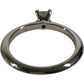TIFFANY&Co. D0.19ct Diamond Princess Cut Platinum Accessory Jewelry Ring Pt950 Ladies Silver