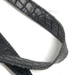 Salvatore Ferragamo โลโก้ กระเป๋า สะพายไหล่/สะพายข้าง/โท้ท กระเป๋าสะพายข้าง หนังปั๊มลาย ยูนิเซ็กส์ สีดำ