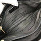 Salvatore Ferragamo โลโก้ กระเป๋า สะพายไหล่/สะพายข้าง/โท้ท กระเป๋าสะพายข้าง หนังปั๊มลาย ยูนิเซ็กส์ สีดำ