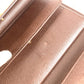 LOUIS VUITTON N61202 Damier Portefeuille Etui Papier กระเป๋าสตางค์พับสามทบขนาดกะทัดรัด Damier Canvas Unisex Ebène สีน้ำตาล