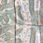 HERMES Aux Portes du Palais Kare 140 Carre 140 Shawl Stole Large Scarf Silk Unisex Purple