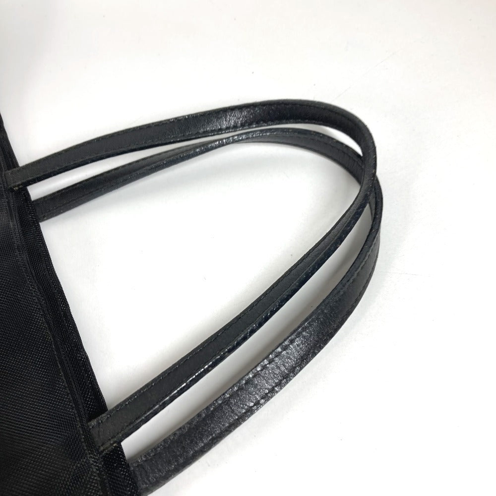 FENDI วินเทจ FF โลโก้ กระเป๋าสะพายข้างตาข่าย กระเป๋าโท้ท กระเป๋าถือ หนัง/ตาข่าย ยูนิเซ็กส์ สีดำ