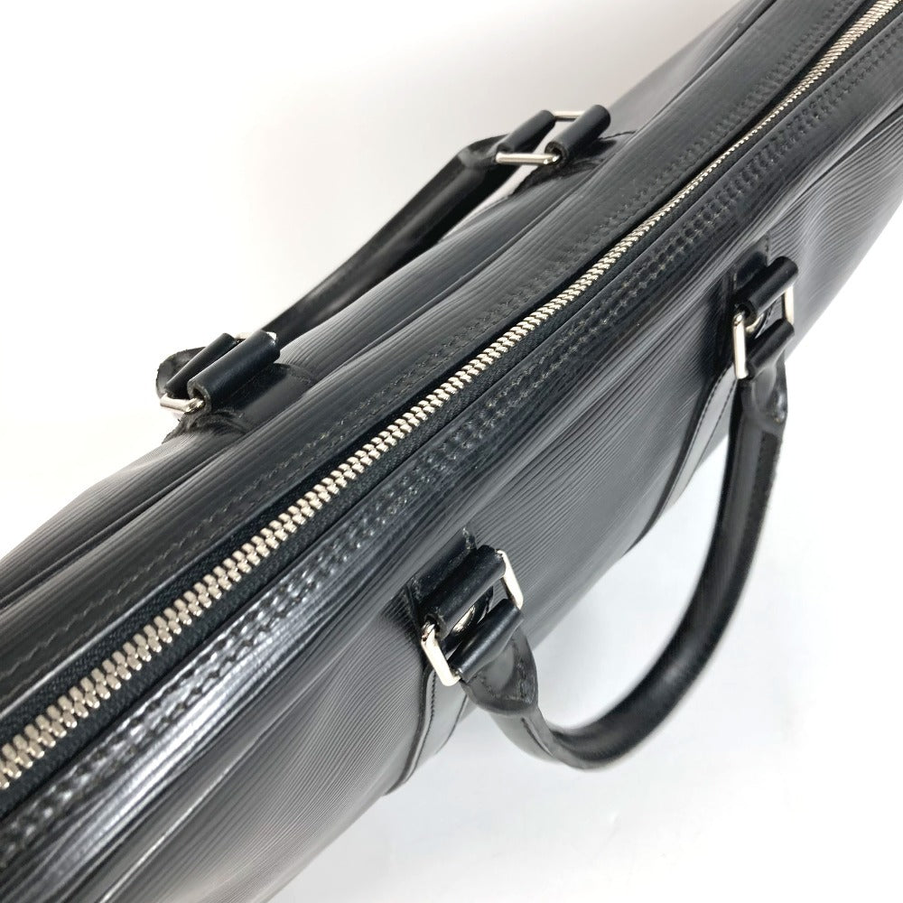 LOUIS VUITTON M54472 Epi Porte Document Voyage PDV กระเป๋าถือ กระเป๋าเอกสาร กระเป๋าเอกสาร กระเป๋าธุรกิจ หนัง Epi Unisex สีดำ Noir