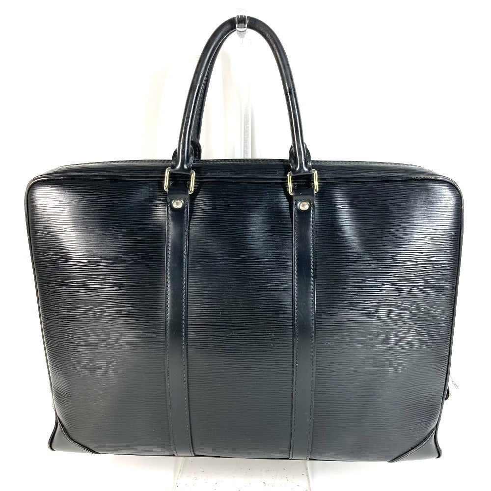 LOUIS VUITTON M54472 Epi Porte Document Voyage PDV กระเป๋าถือ กระเป๋าเอกสาร กระเป๋าเอกสาร กระเป๋าธุรกิจ หนัง Epi Unisex สีดำ Noir