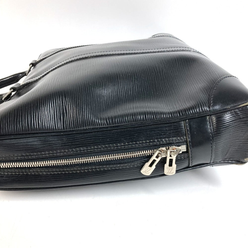 LOUIS VUITTON M54472 Epi Porte Document Voyage PDV กระเป๋าถือ กระเป๋าเอกสาร กระเป๋าเอกสาร กระเป๋าธุรกิจ หนัง Epi Unisex สีดำ Noir
