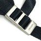 PRADA กระเป๋าเป้สะพายหลังโลโก้สามเหลี่ยมทูโทน กระเป๋าเป้สะพายหลังผ้าไนลอน unisex สีแดง