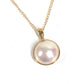 TASAKI Gold K18 18K Pearl Pendant Top Accessory Jewelry Chain Necklace K18 Women's White