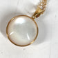 TASAKI Gold K18 18K Pearl Pendant Top Accessory Jewelry Chain Necklace K18 Women's White