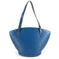 LOUIS VUITTON M52265 Epi Saint Jacques Shopping Shoulder Bag กระเป๋าสะพาย กระเป๋าถือ หนัง Epi Unisex Toledo Blue สีน้ำเงิน