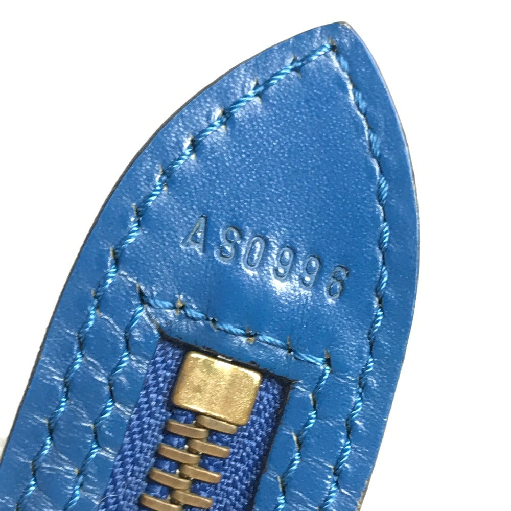 LOUIS VUITTON M52265 Epi Saint Jacques Shopping Shoulder Bag กระเป๋าสะพาย กระเป๋าถือ หนัง Epi Unisex Toledo Blue สีน้ำเงิน