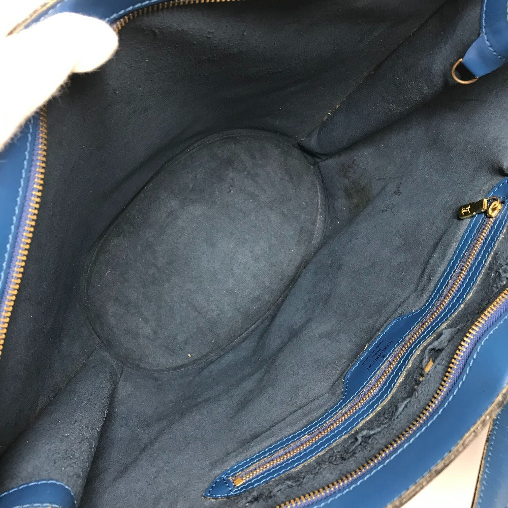 LOUIS VUITTON M52265 Epi Saint Jacques Shopping Shoulder Bag กระเป๋าสะพาย กระเป๋าถือ หนัง Epi Unisex Toledo Blue สีน้ำเงิน