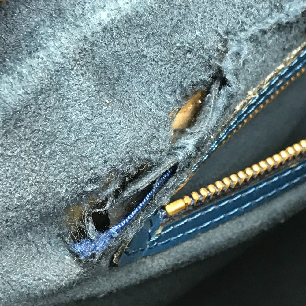 LOUIS VUITTON M52265 Epi Saint Jacques Shopping Shoulder Bag กระเป๋าสะพาย กระเป๋าถือ หนัง Epi Unisex Toledo Blue สีน้ำเงิน