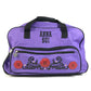 ANNA SUI กระเป๋าเดินทาง 2 ล้อ ลายผีเสื้อ โลโก้ กระเป๋าเดินทางแบบมีล้อ กระเป๋าสะพาย กระเป๋าเดินทาง กระเป๋าล้อลาก แคนวาส Unisex สีม่วง