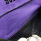 ANNA SUI กระเป๋าเดินทาง 2 ล้อ ลายผีเสื้อ โลโก้ กระเป๋าเดินทางแบบมีล้อ กระเป๋าสะพาย กระเป๋าเดินทาง กระเป๋าล้อลาก แคนวาส Unisex สีม่วง