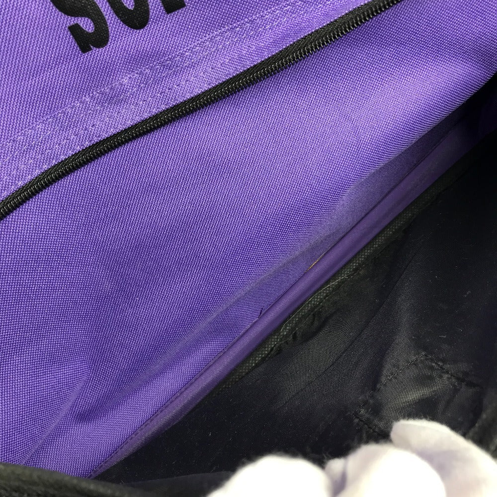 ANNA SUI กระเป๋าเดินทาง 2 ล้อ ลายผีเสื้อ โลโก้ กระเป๋าเดินทางแบบมีล้อ กระเป๋าสะพาย กระเป๋าเดินทาง กระเป๋าล้อลาก แคนวาส Unisex สีม่วง