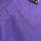 ANNA SUI กระเป๋าเดินทาง 2 ล้อ ลายผีเสื้อ โลโก้ กระเป๋าเดินทางแบบมีล้อ กระเป๋าสะพาย กระเป๋าเดินทาง กระเป๋าล้อลาก แคนวาส Unisex สีม่วง