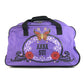ANNA SUI กระเป๋าเดินทาง 2 ล้อ ลายผีเสื้อ โลโก้ กระเป๋าเดินทางแบบมีล้อ กระเป๋าสะพาย กระเป๋าเดินทาง กระเป๋าล้อลาก แคนวาส Unisex สีม่วง