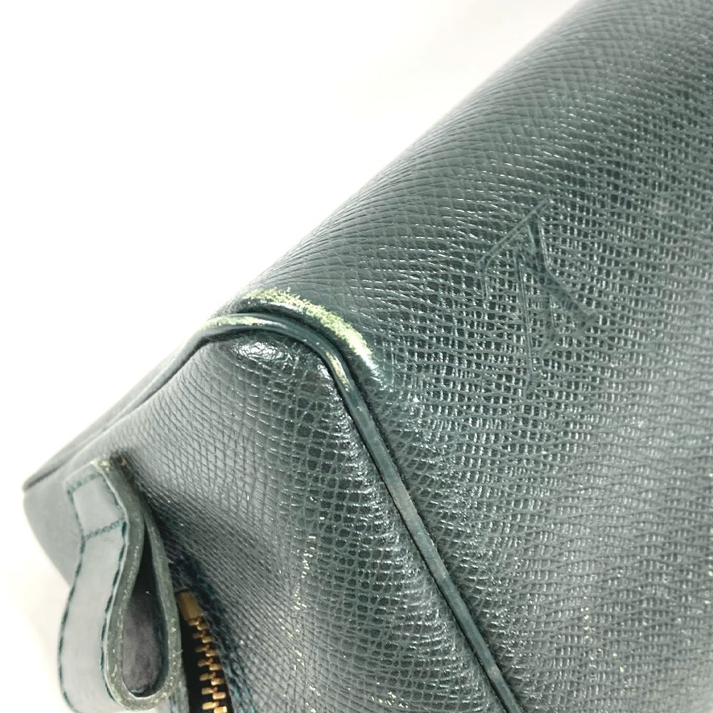 LOUIS VUITTON M30224 タイガ トゥルース トワレットPM カバン メイクポーチ 化粧ポーチ セカンドバッグ ポーチ タイガレザー メンズ エピセア グリーン
