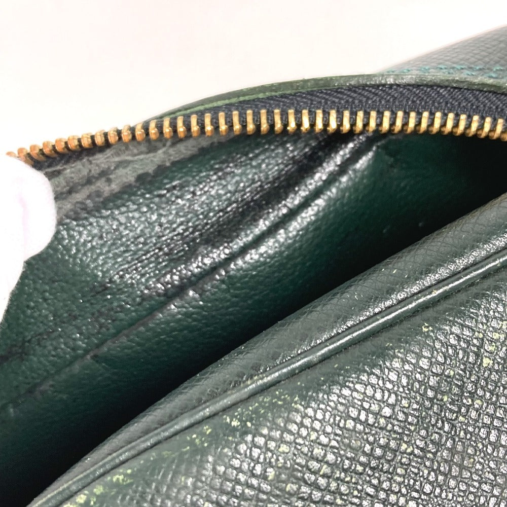 LOUIS VUITTON M30224 タイガ トゥルース トワレットPM カバン メイクポーチ 化粧ポーチ セカンドバッグ ポーチ タイガレザー メンズ エピセア グリーン