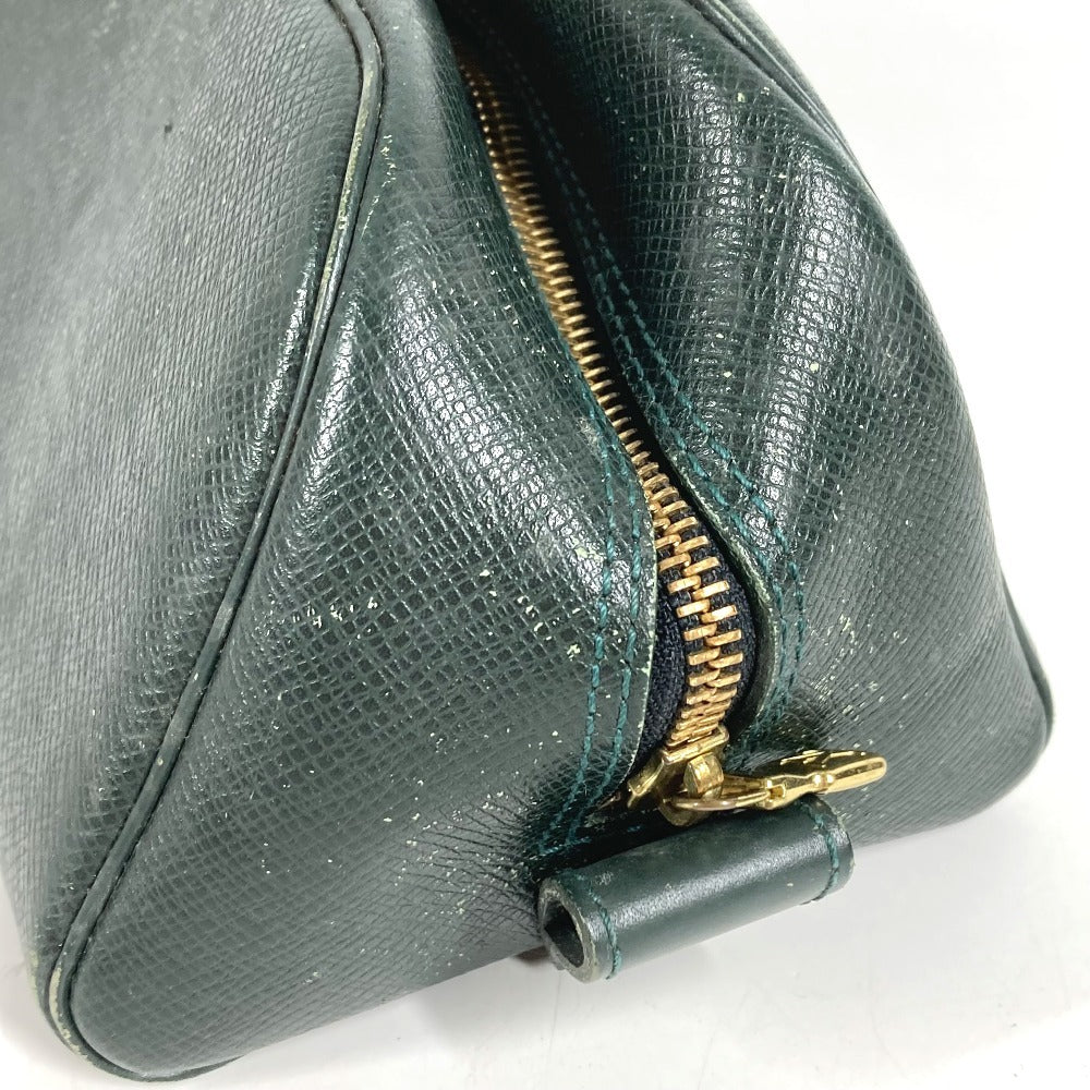 LOUIS VUITTON M30224 タイガ トゥルース トワレットPM カバン メイクポーチ 化粧ポーチ セカンドバッグ ポーチ タイガレザー メンズ エピセア グリーン