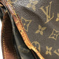 LOUIS VUITTON M42252 モノグラム ソミュール43 ソミュール 43 斜め掛け フラップ カバン ショルダーバッグ モノグラムキャンバス ユニセックス ブラウン