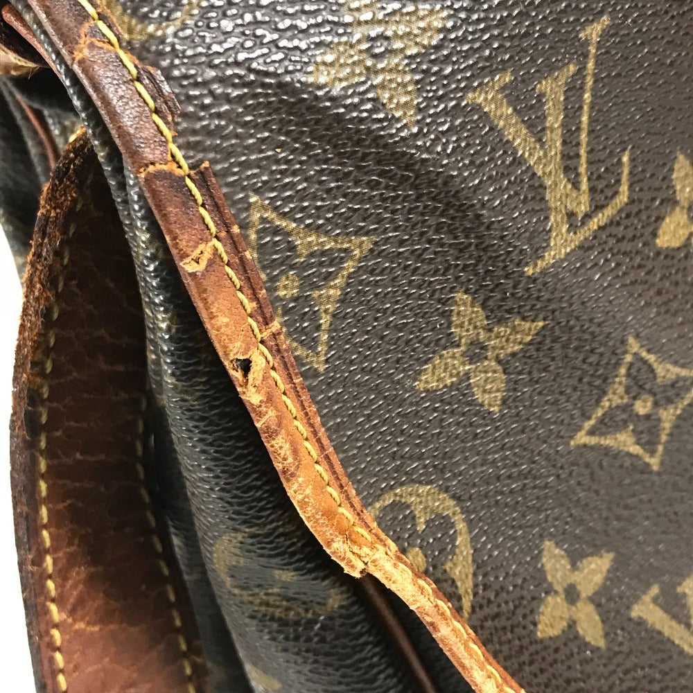 LOUIS VUITTON M42252 モノグラム ソミュール43 ソミュール 43 斜め掛け フラップ カバン ショルダーバッグ モノグラムキャンバス ユニセックス ブラウン