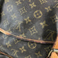 LOUIS VUITTON M42252 モノグラム ソミュール43 ソミュール 43 斜め掛け フラップ カバン ショルダーバッグ モノグラムキャンバス ユニセックス ブラウン