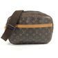 LOUIS VUITTON M45254 モノグラム リポーターPM リポーター PM 斜め掛け カバン ショルダーバッグ モノグラムキャンバス ユニセックス ブラウン