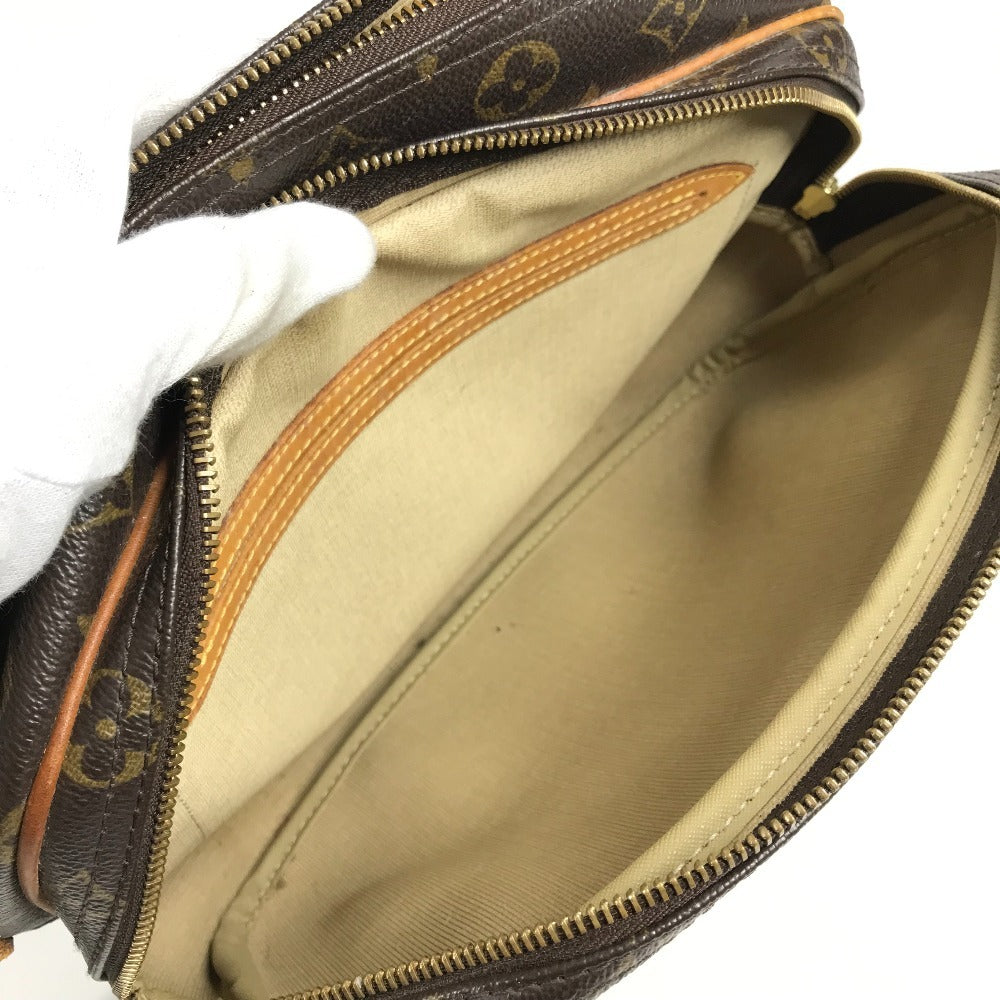 LOUIS VUITTON M45254 モノグラム リポーターPM リポーター PM 斜め掛け カバン ショルダーバッグ モノグラムキャンバス ユニセックス ブラウン