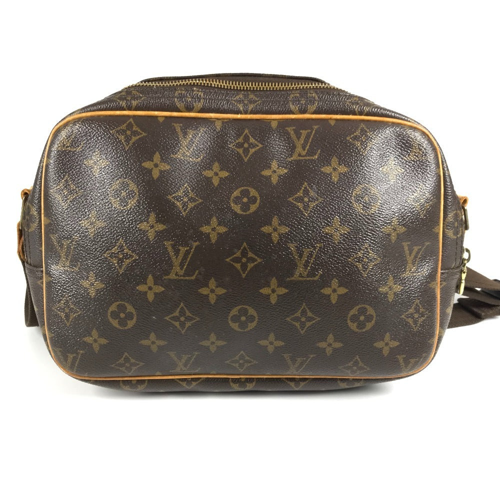 LOUIS VUITTON M45254 モノグラム リポーターPM リポーター PM 斜め掛け カバン ショルダーバッグ モノグラムキャンバス ユニセックス ブラウン