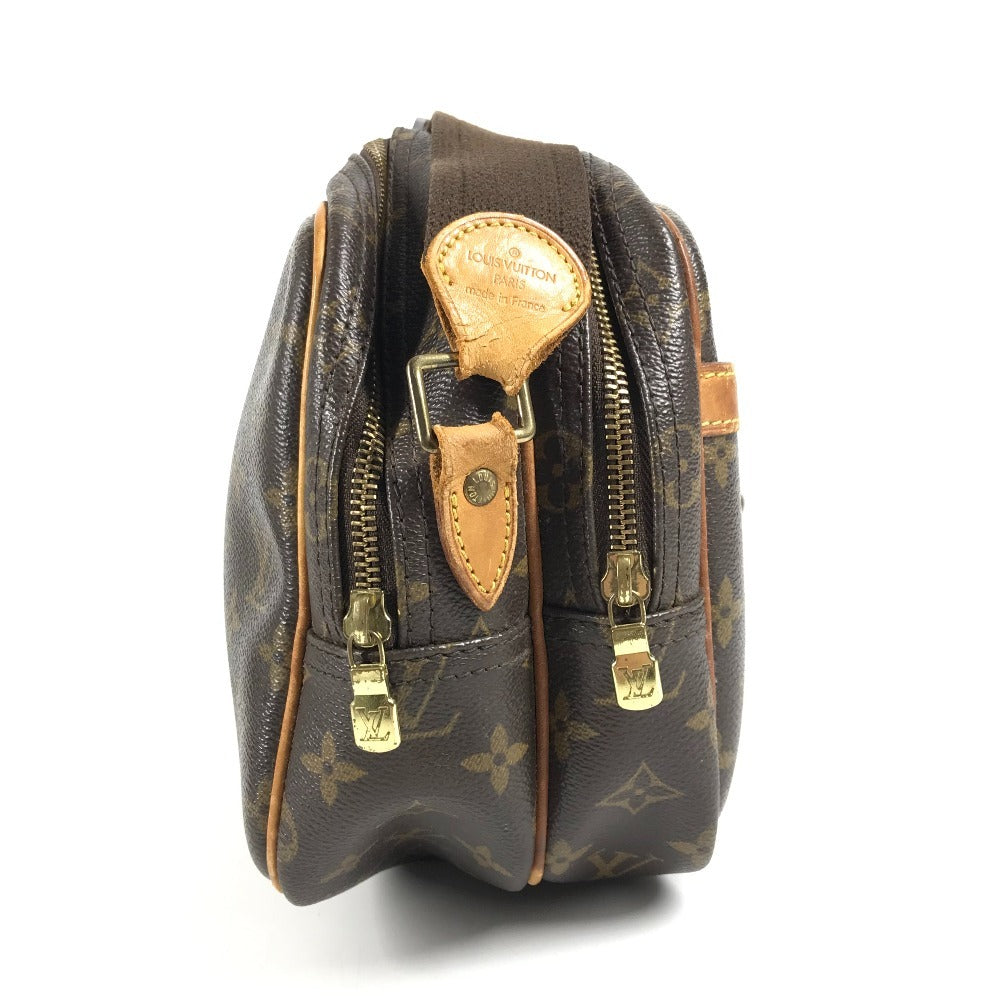 LOUIS VUITTON M45254 モノグラム リポーターPM リポーター PM 斜め掛け カバン ショルダーバッグ モノグラムキャンバス ユニセックス ブラウン