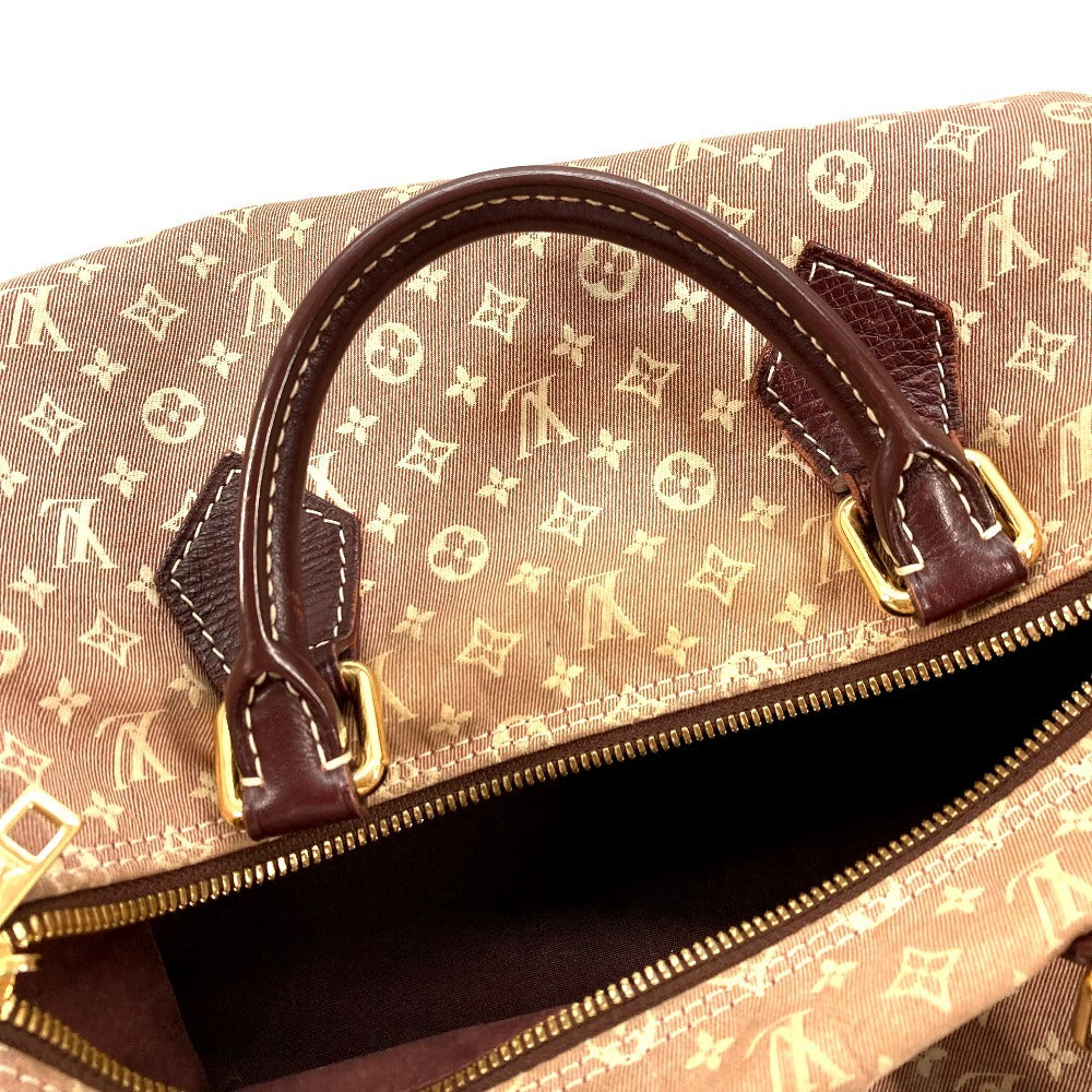 LOUIS VUITTON M56704 モノグラムイディール スピーディバンドリエール30 2WAYバッグ ミニボストンバッグ ショルダーバッグ カバン ハンドバッグ モノグラムイディール レディース セピア ブラウン