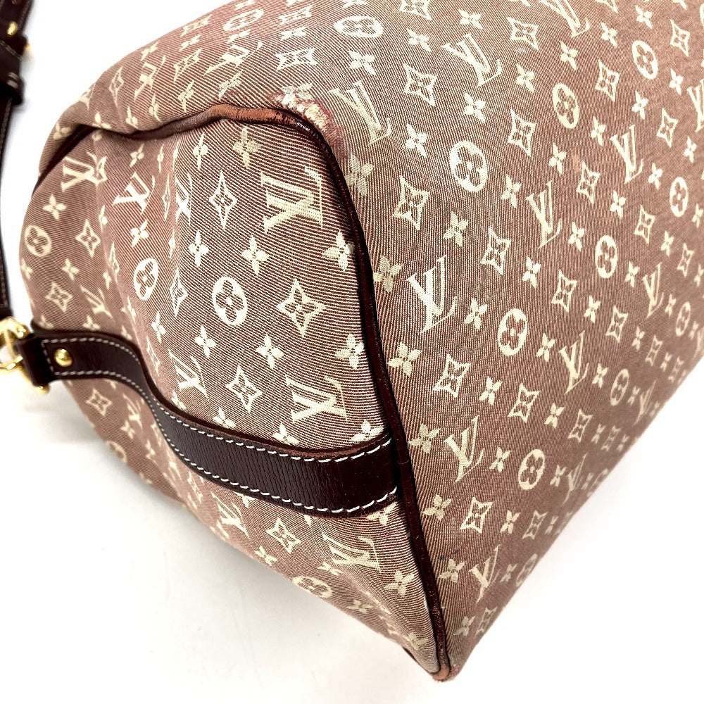 LOUIS VUITTON M56704 モノグラムイディール スピーディバンドリエール30 2WAYバッグ ミニボストンバッグ ショルダーバッグ カバン ハンドバッグ モノグラムイディール レディース セピア ブラウン