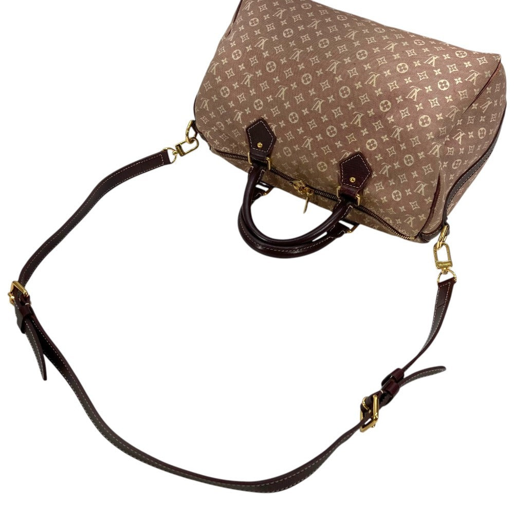 LOUIS VUITTON M56704 モノグラムイディール スピーディバンドリエール30 2WAYバッグ ミニボストンバッグ ショルダーバッグ カバン ハンドバッグ モノグラムイディール レディース セピア ブラウン