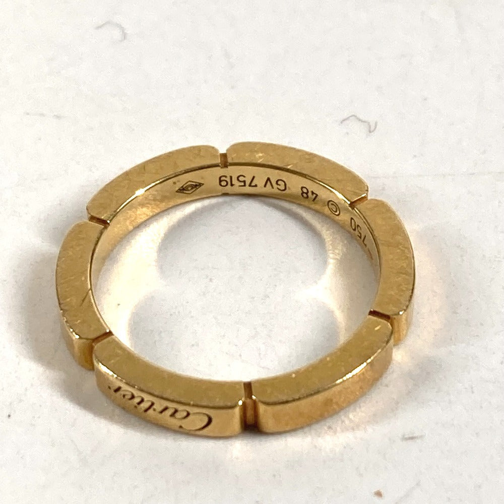 CARTIER K18 金 18K マイヨンパンテール ロゴ アクセサリー ジュエリー リング・指輪 YG750 レディース ゴールド