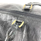 FENDI ヴィンテージ FFロゴ 旅行バッグ トラベルバッグ ハンドバッグ カバン ボストンバッグ レザー ユニセックス ブラック