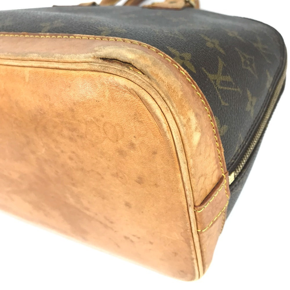 LOUIS VUITTON M51130 Monogram Alma Bag Tote Bag Hand Bag MonogramCanvas Brown Used