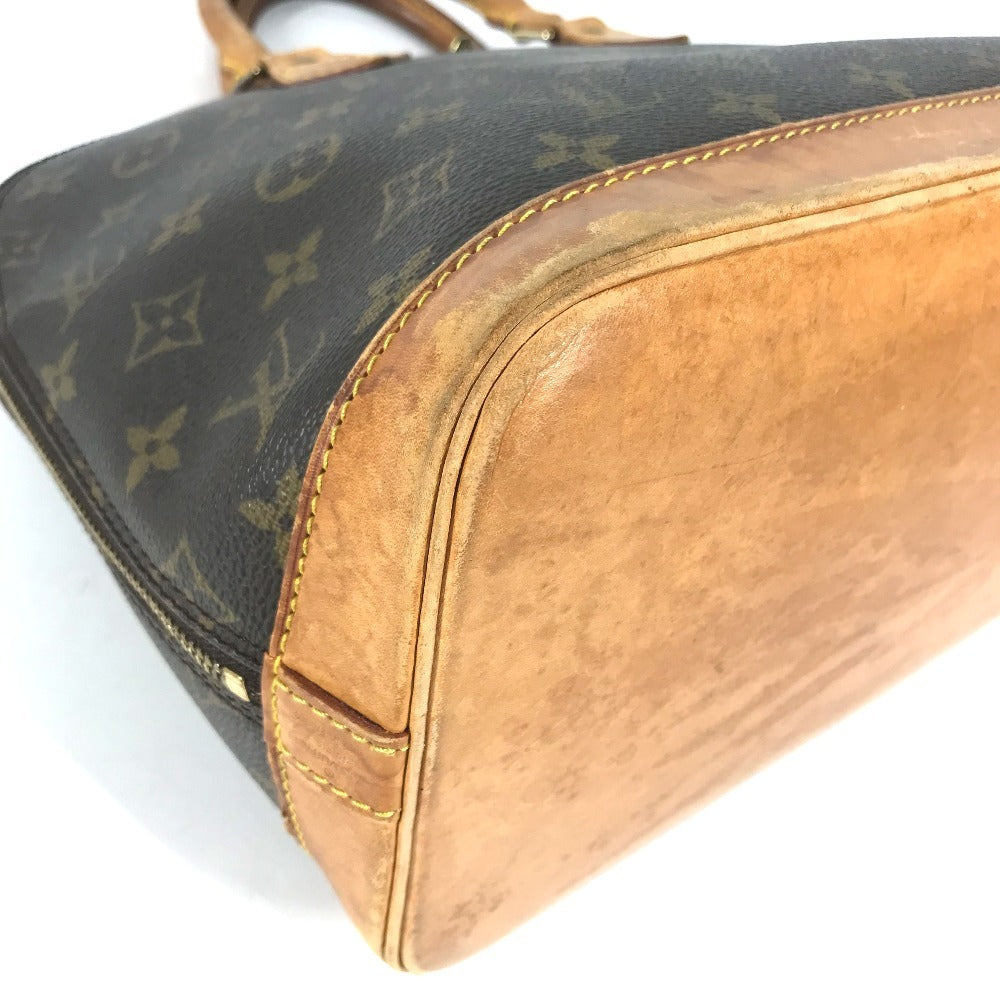 LOUIS VUITTON M51130 Monogram Alma Bag Tote Bag Hand Bag MonogramCanvas Brown Used