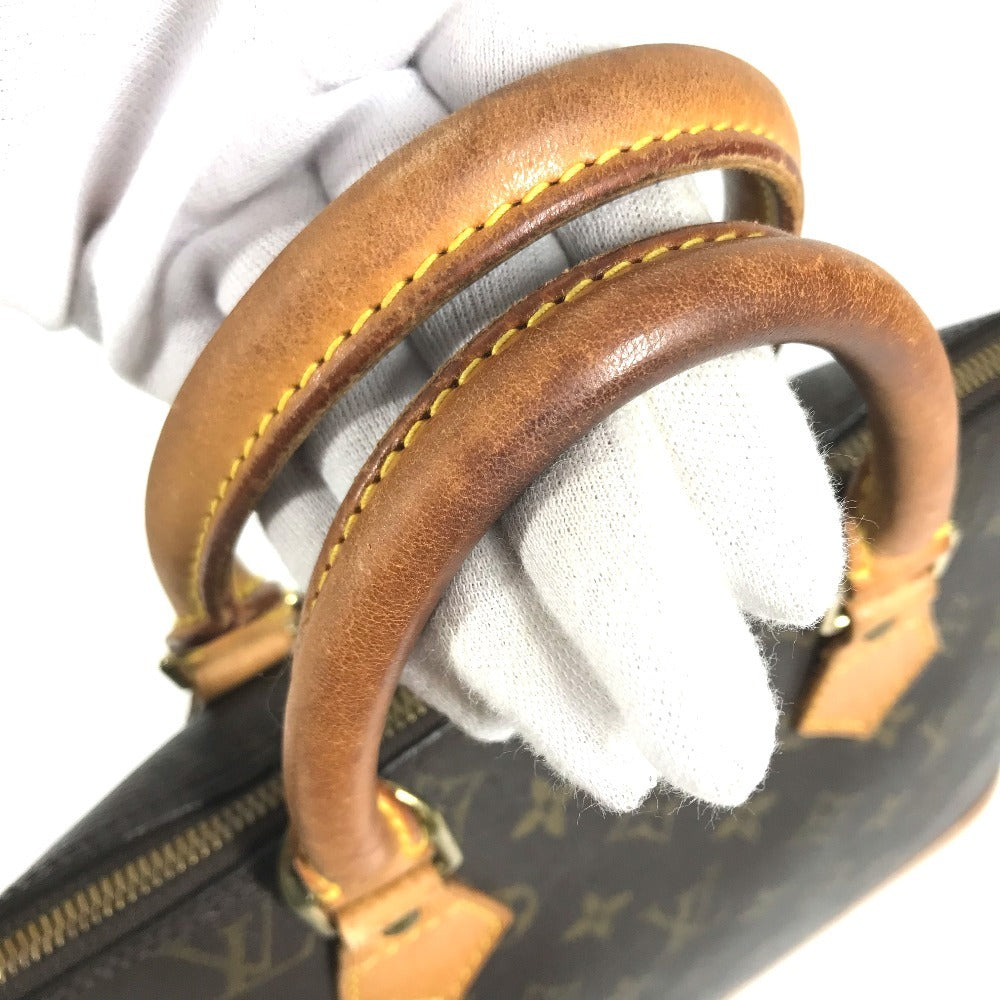 LOUIS VUITTON M51130 Monogram Alma Bag Tote Bag Hand Bag MonogramCanvas Brown Used