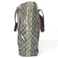 GUCCI 189669 GG logo Tote Bag Shoulder Tote Shoulder Bag Coating canvas Navy Used