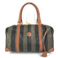 FENDI vintage Pecan Bags Hand Bag Mini Duffle Bag Duffle Bag PVC/Leather khaki Used