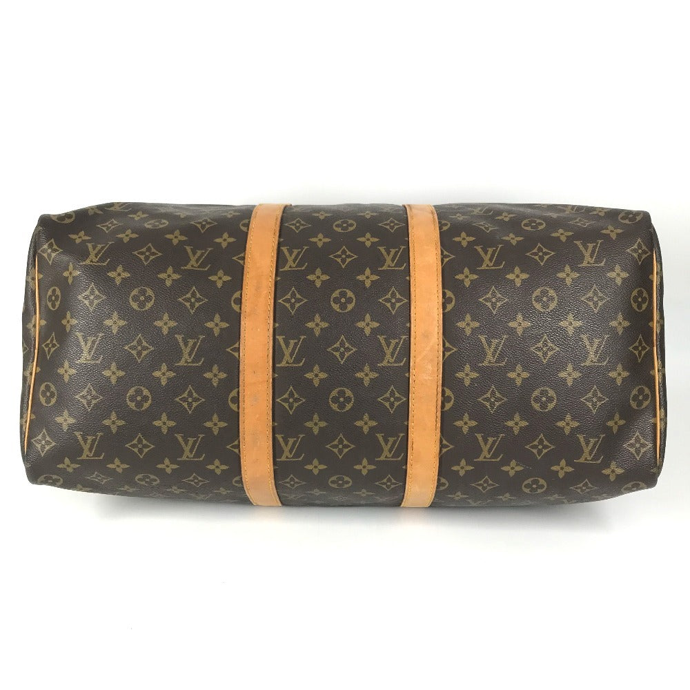 LOUIS VUITTON M41426 Monogram Keepall50 Keepall 50 Travel Bag Hand Bag Travel Bag Duffle Bag MonogramCanvas Brown Used
