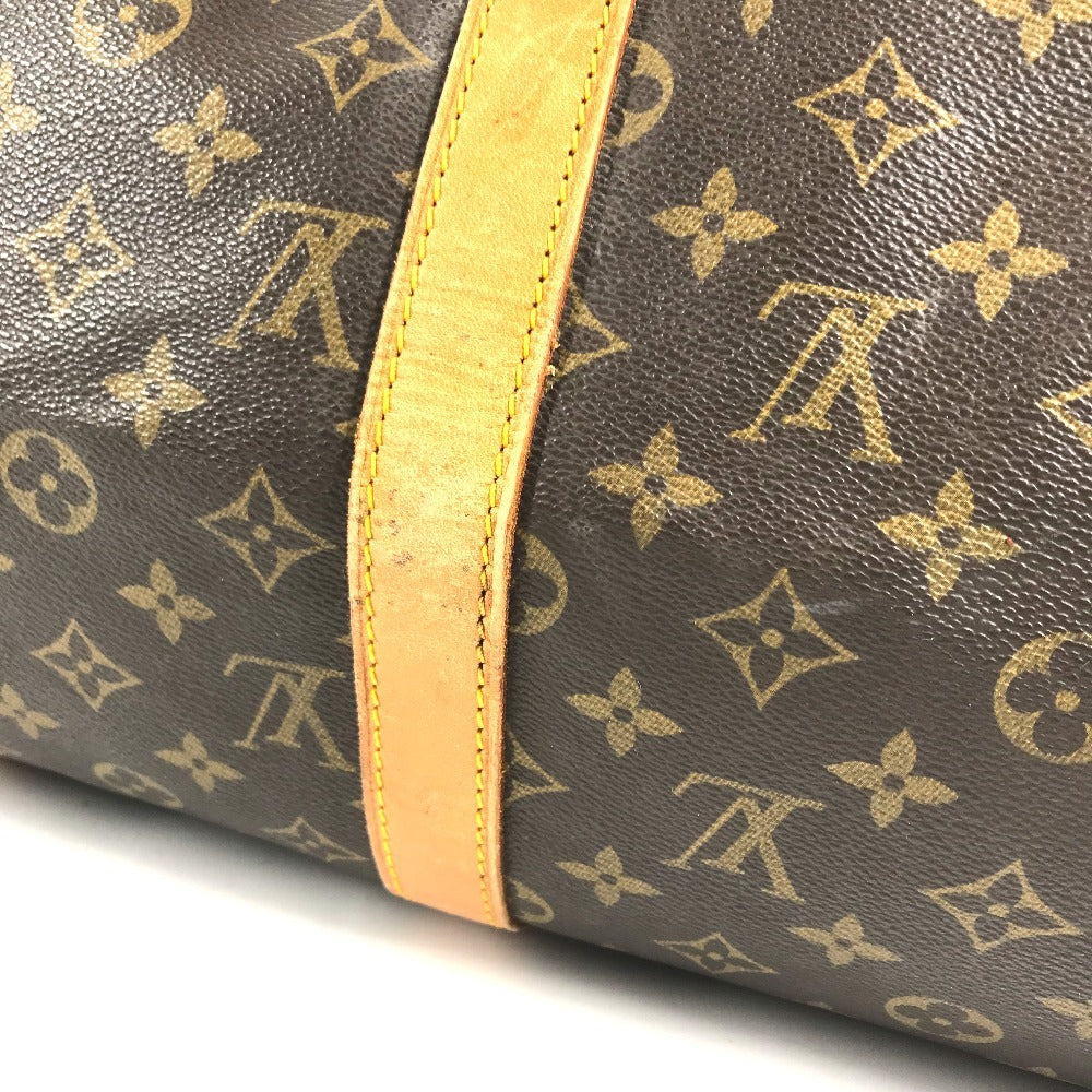 LOUIS VUITTON M41426 Monogram Keepall50 Keepall 50 Travel Bag Hand Bag Travel Bag Duffle Bag MonogramCanvas Brown Used