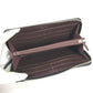 CHANEL 不明 CC CC Mark Logo Matelasse Quilted Zip Around Long Wallet Long Wallet Leather Black Used