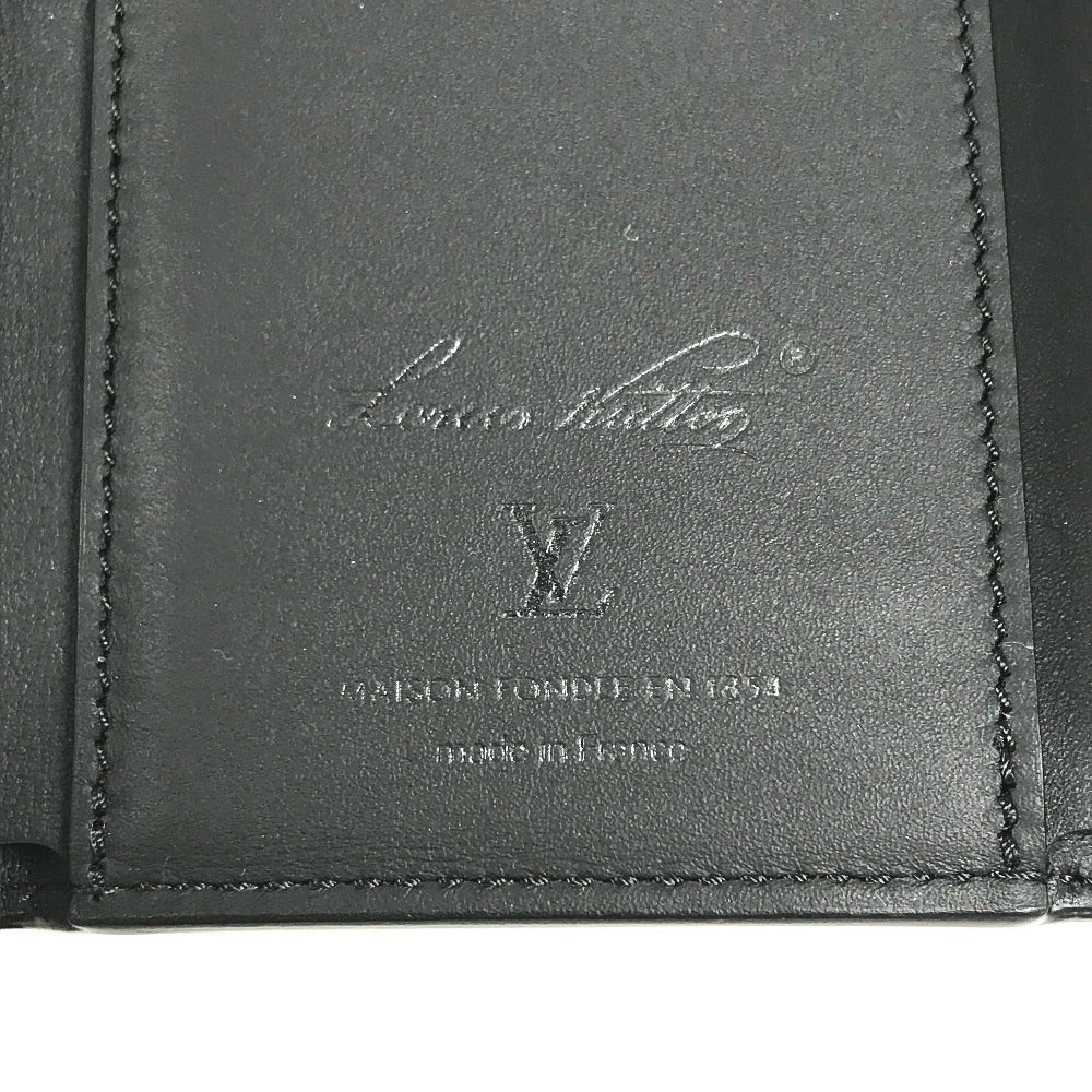LOUIS VUITTON M25965 Georges Wallet Wallet Compact Wallet Trifold wallet Black Used